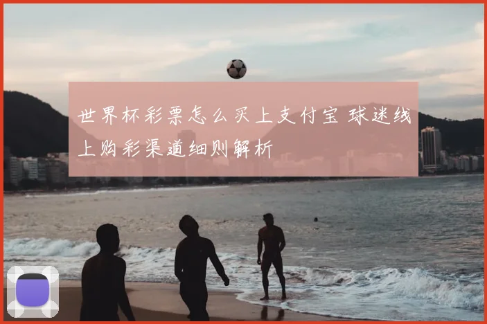 世界杯彩票怎么买上支付宝 球迷线上购彩渠道细则解析